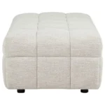 Amara Ivory Upholstered Ottoman By Coaster Furniture - Image 4