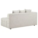 Amara Upholstered Ivory Loveseat By Coaster Furniture - Image 3