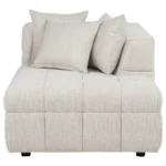 Amara Ivory Tufted Chaise By Coaster Furniture - Image 3