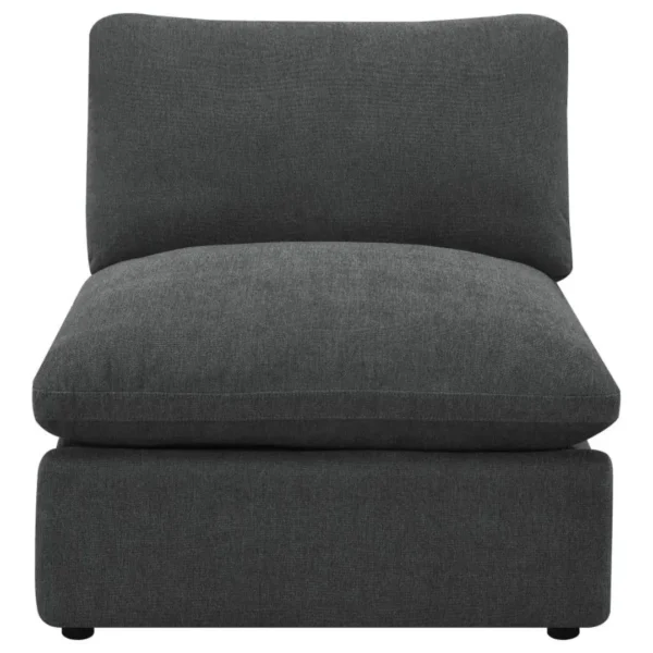 Collins Armless Modern Recliner By Coaster Furniture - Image 8