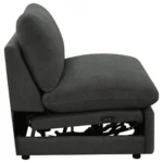 Collins Armless Modern Recliner By Coaster Furniture - Image 12