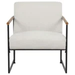 Monsen Fabric Metal Frame Accent Chair By Coaster Furniture - Image 2