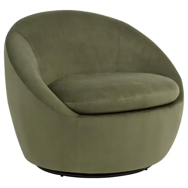 Myernick Velvet Swivel Accent Chair By Coaster Furniture - Image 4