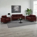 Ruth 3 Piece Upholstered Sofa Set By Coaster Furniture - Image 3