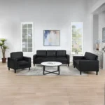 Ruth 3 Piece Upholstered Sofa Set By Coaster Furniture