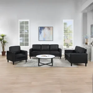 Ruth 3 Piece Upholstered Sofa Set By Coaster Furniture