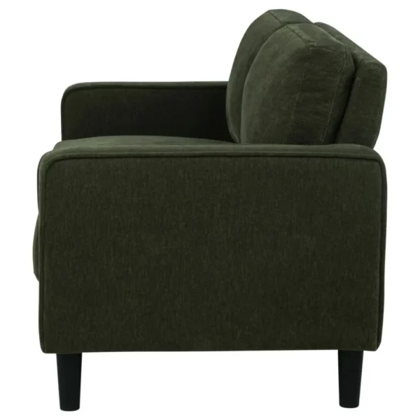 Ruth Upholstered Loveseat Track Arm By Coaster Furniture - Image 7