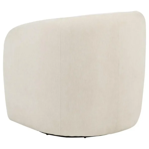 Gerley Chenille Beige Swivel Accent Chair By Coaster Furniture - Image 4