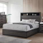 Conwy 4 Pc Grey Bedroom Set Queen by Furniture Of America - Image 2