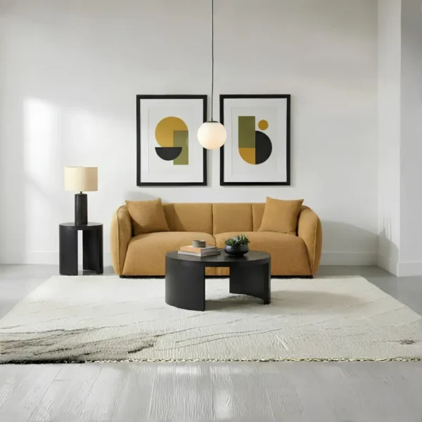 Aleisha Fabric Modern Upholstered Sofa By Coaster Furniture - Image 2