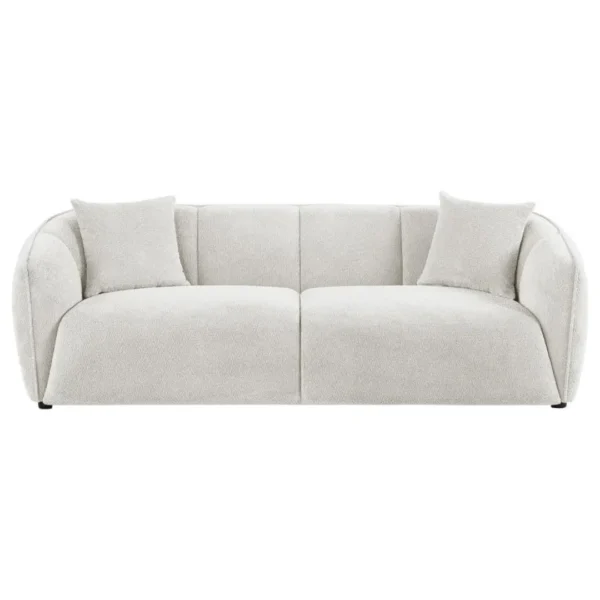 Aleisha Fabric Modern Upholstered Sofa By Coaster Furniture - Image 4