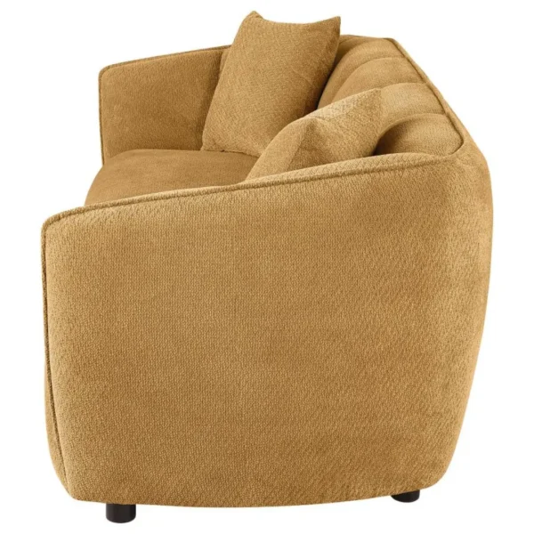 Aleisha Fabric Modern Upholstered Sofa By Coaster Furniture - Image 6