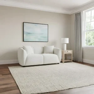Aleisha Fabric Modern Loveseat Sofa By Coaster Furniture