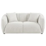 Aleisha Fabric Modern Loveseat Sofa By Coaster Furniture - Image 3