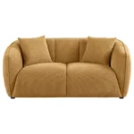 Aleisha Fabric Modern Loveseat Sofa By Coaster Furniture - Image 4