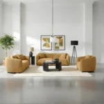 Aleisha Upholstered 3 Piece Sofa Set By Coaster Furniture