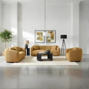 Aleisha Upholstered 3 Piece Sofa Set By Coaster Furniture