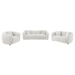 Aleisha Upholstered 3 Piece Sofa Set By Coaster Furniture - Image 3