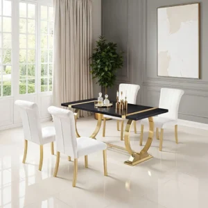 Horley 5 piece dining set by Furniture Of America