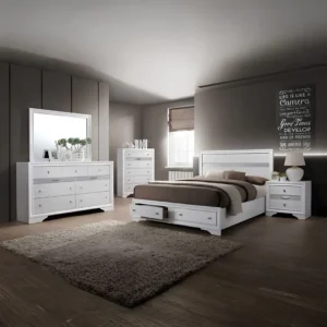 Chrissy 4 Piece Bedroom Set Queen by Furniture Of America