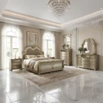 Fromberg 4 piece Bedroom Set Queen by Furniture Of America