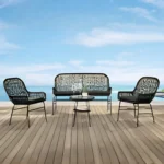 Zalika 4 Piece Outdoor Furniture Set By Furniture of America