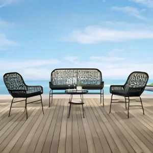 Zalika 4 Piece Outdoor Furniture Set By Furniture of America