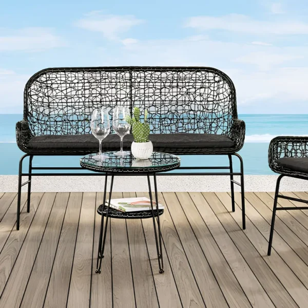 Zalika 4 Piece Outdoor Furniture Set By Furniture of America - Image 2