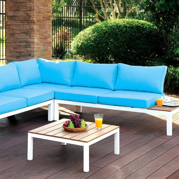 Winona Sectional Outdoor Patio Furniture Set By Furniture of America - Image 2