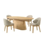 Tottenham 5 Pc Contemporary Dining Room Table Sets by Furniture Of America - Image 2