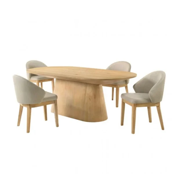 Tottenham 5 Pc Contemporary Dining Room Table Sets by Furniture Of America - Image 2
