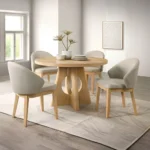 Ozark Small Dining Table Set for 4 by Furniture Of America