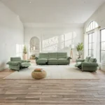 Morley Power Loveseat Recliner by Furniture of America - Image 5