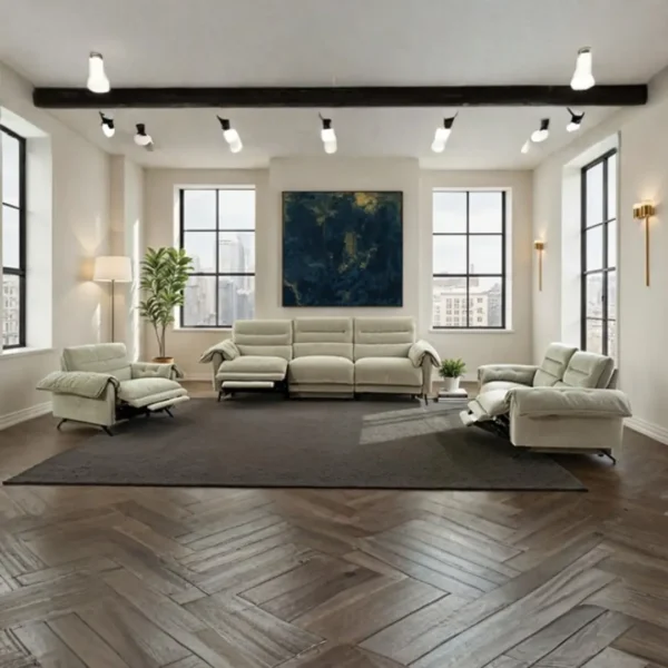 Morley Power Loveseat Recliner by Furniture of America - Image 6