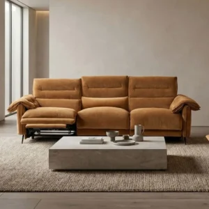 Morley Fabric Power Reclining Sofa by Furniture of America