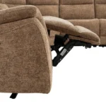 Mattheus Power Reclining Sectional by Furniture of America - Image 4