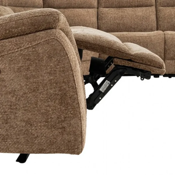 Mattheus Power Reclining Sectional by Furniture of America - Image 4