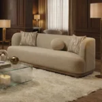 Sarabi Contemporary Wooden Sofa by Furniture of America