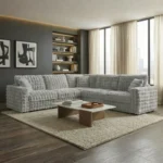 Mckenna L-Shaped Modular Sectional Sofa by Furniture of America