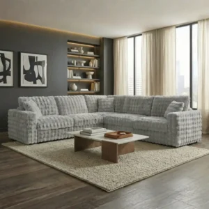 Mckenna L-Shaped Modular Sectional Sofa by Furniture of America