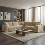 Mckenna L-Shaped Modular Sectional Sofa by Furniture of America - Image 2