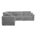 Mckenna L-Shaped Modular Sectional Sofa by Furniture of America - Image 3
