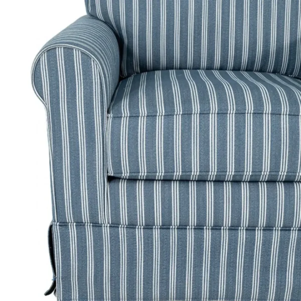 Peggy Striped Accent Chair by Furniture of America - Image 2