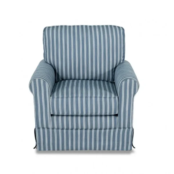 Peggy Striped Accent Chair by Furniture of America - Image 5