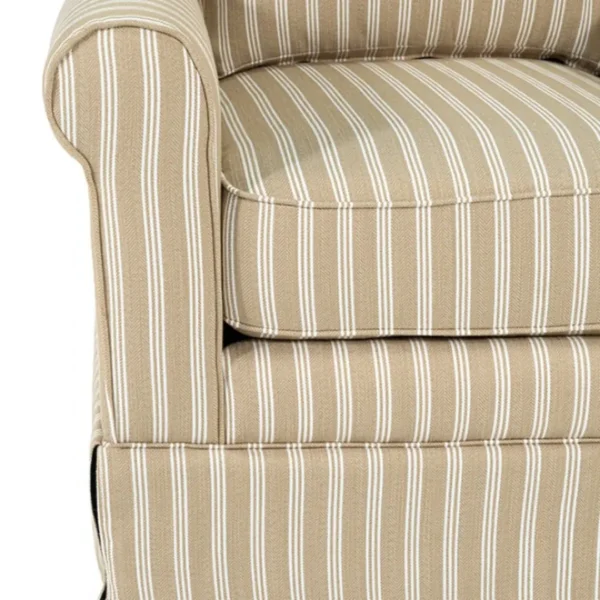 Peggy Striped Accent Chair by Furniture of America - Image 6