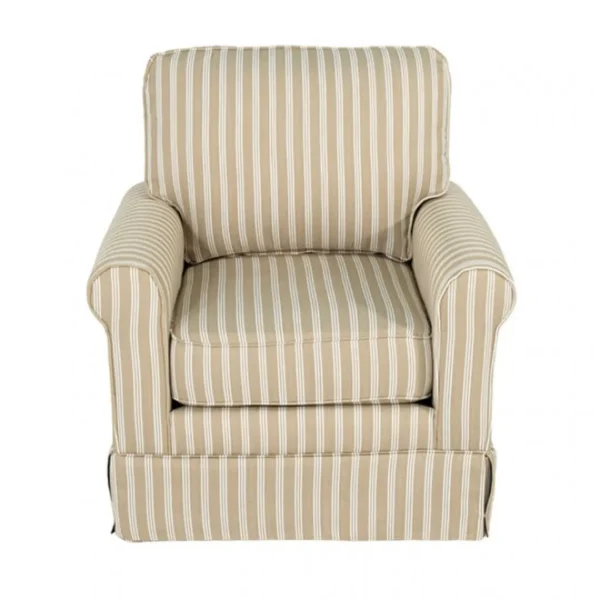 Peggy Striped Accent Chair by Furniture of America - Image 8