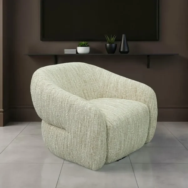 Pyrena Large Swivel Chair Living Room by Furniture of America - Image 3