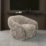 Pyrena Large Swivel Chair Living Room by Furniture of America - Image 8
