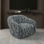 Pyrena Large Swivel Chair Living Room by Furniture of America - Image 11