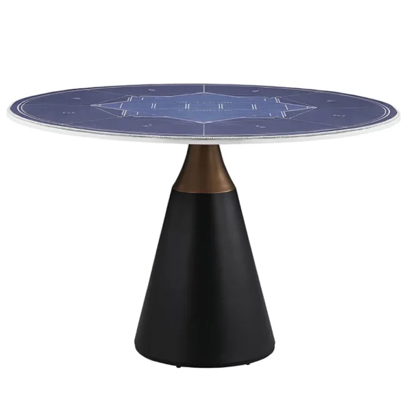 Hobro Black Dining Table Set for 4 by Furniture of America - Image 3